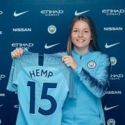Lauren Hemp aims to make her mark at Manchester City Picture: Tom Flathers/Manchester City