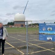 Hattie Hearn at the RAF Air Defence Radar Museum