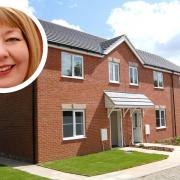 NNDC has called for landowners or small construction firms who could help with the goal of building more affordable homes. Inset: Wendy Fredericks