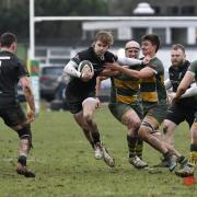 A scene from the North Walsham Vikings away match against Barnes RFC.