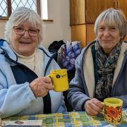 Norma Reynolds, left, and Judy Langford, who met through the North Walsham Good Neighbours scheme