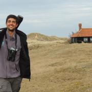 Ajay Tegala at Blakeney Point nature reserve - Picture: National Trust