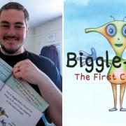 Jamie Payne, from Cromer, has just published his debut children’s book called Biggle-Dink - The First Collection