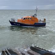 Cromer RNLI was launched to rescue a 42-foot yacht