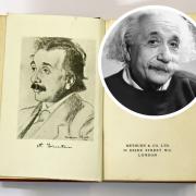 The first page of Albert Einstein's book  Relativity – The Special and The General Theory