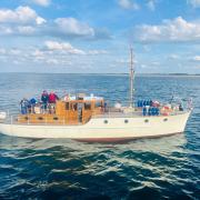 The Dunkirk Little Ship Mimosa was rescued off Overstrand in Norfolk