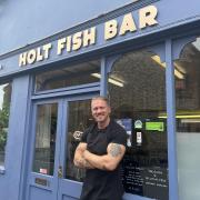 Holt Fish Bar is celebrating its 50th anniversary - owner Martin Garrard