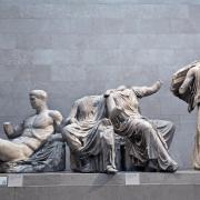 Some of the Parthenon Marbles in the British Museum