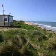The Happsiburgh Coast Watch hut at Cart Gap Picture: Mark Bullimore