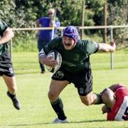 Jobe Brooks in action for the North Walsham Vikings