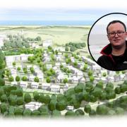The leader of North Norfolk District Council Tim Adams has raised concerns over plans for 118 new homes and care housing for the elderly in Cromer