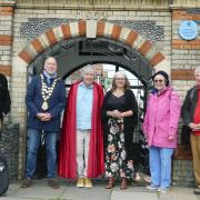 The group taking part in World Poetry Day in Sheringham