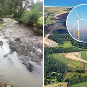 Orsted, the company behind the Hornsea Three wind farm project in north Norfolk, has been blamed for polluting the River Glaven with silt