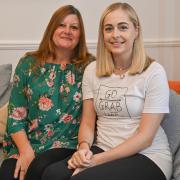 Roxy Morgan and her mum Dawn Lightening, who has donated one of her kidneys to her daughter. Photo: Sonya Duncan