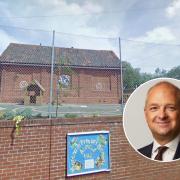 Norfolk MP Jerome Mayhew has thrown his support behind a group of parents fighting to save Marsham Primary School from from closure