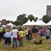 A scene from the Worstead Festival