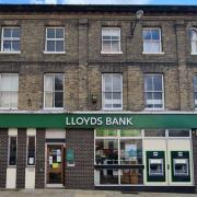 The Lloyds bank branch in North Walsham