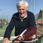 Cromer tennis club chairman Kelvin van Hasselt