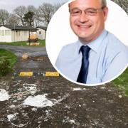 Holidaymakers are afraid to return to Links Chalet Park in Mundesley