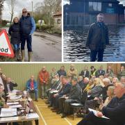 Hundreds of people from Norfolk's flood-hit Broads villages piled into a packed out hall in Hickling for a crisis meeting into flooding