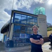 The owner of The Rocket House Café in Cromer, Robbie Kirtley, has reassured customers he will remain open during months of planned repair works to save the RNLI Henry Blogg Museum downstairs