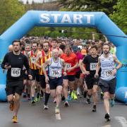 Runners taking part in the Norfolk Marathon