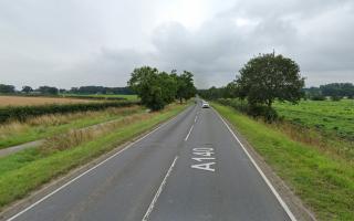 The A140 between Aylsham and Marsham is set to be closed for three nights.