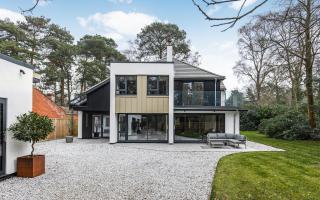 This modern home near Holt is for sale at a guide price of £1.295 million